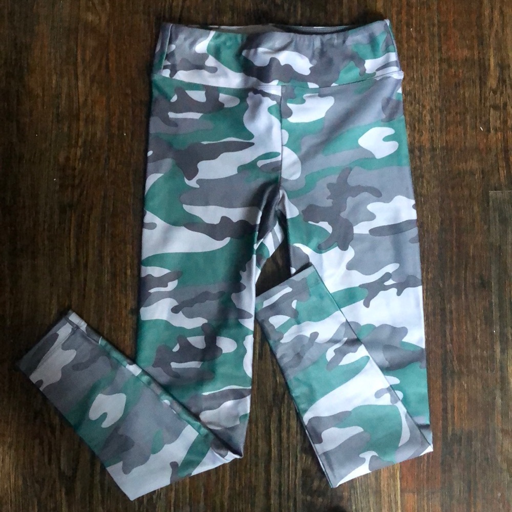 Koral camouflage leggings
